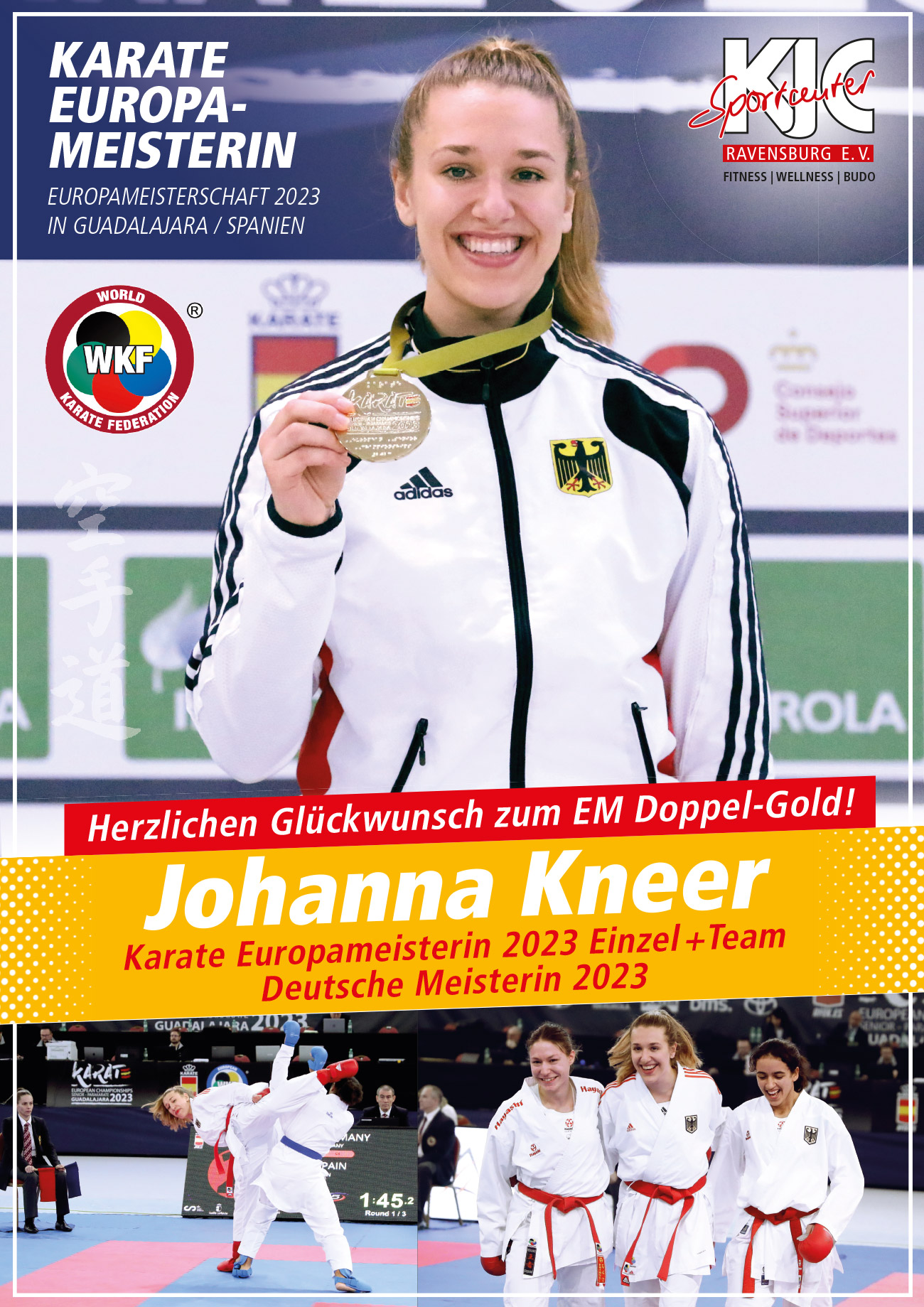 Johanna Kneer – Doppel Europameisterin 2023